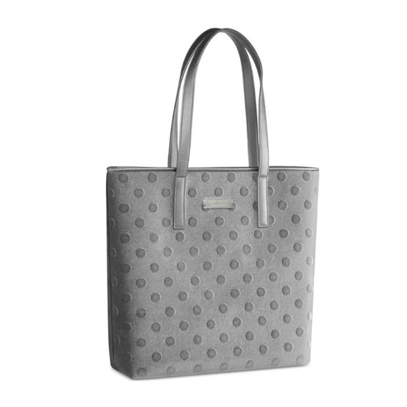 kate spade Handbags - KATE SPADE Fragrance  Dotted Tote in Gray